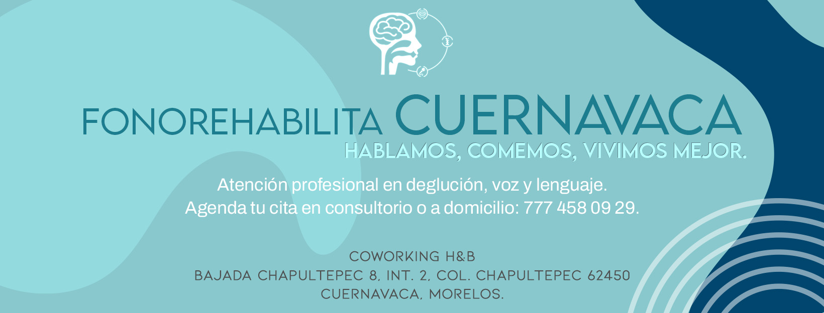 Sesión de terapia de lenguaje con paciente