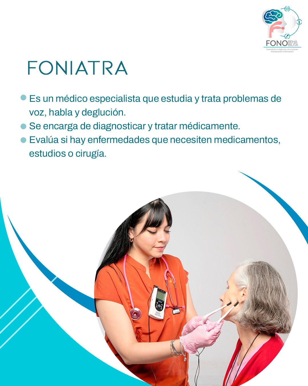Evaluación por foniatría
