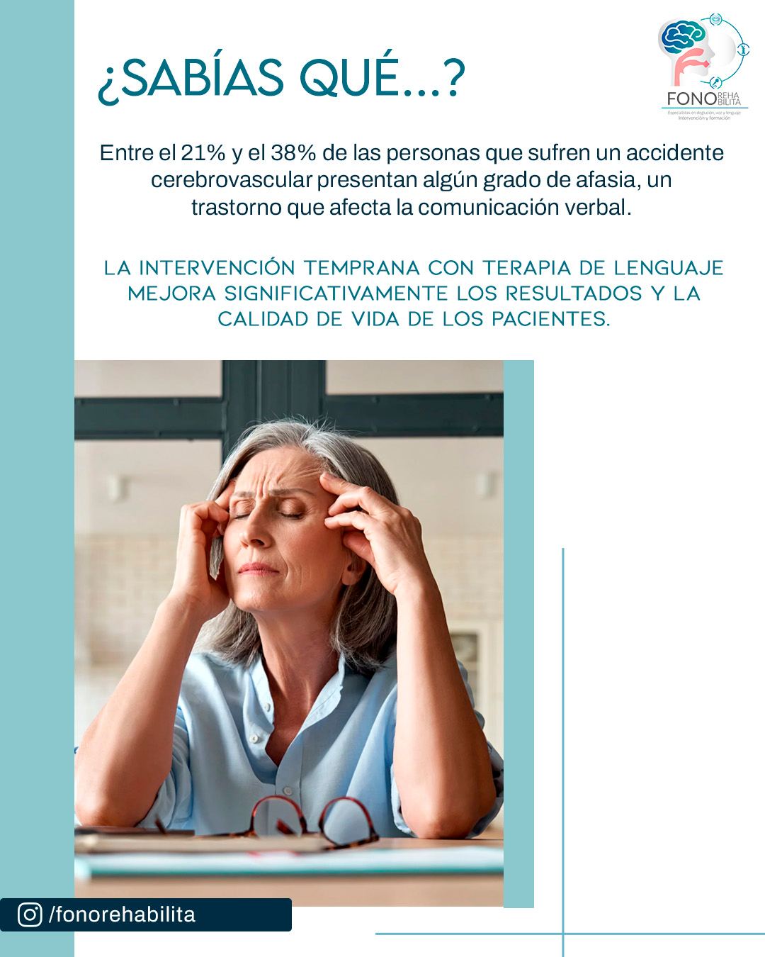 Dato de salud sobre afasia